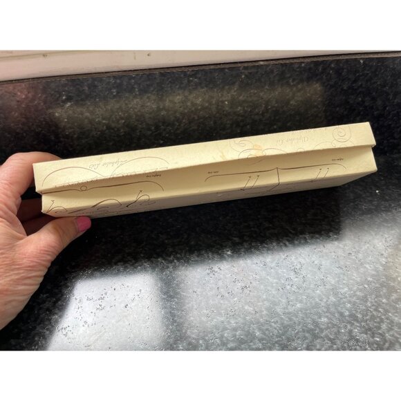 Vtg Murano Swirl Glass Pen BIBLOS VENEZIA Metal Nib In Box Classic Writing Pen - Picture 8 of 9